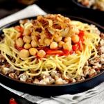 Egyptian National Dish (Koshary 1 Portion)