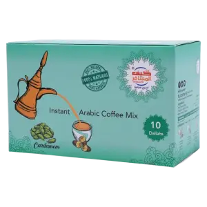 Kif Almosafer Instant Arabic Coffee Cardamom 10 x 30 gm