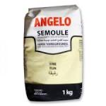Angelo Fine Semolina 1Kg انجيلو سميد القمح الصلب نوعية ممتازة رقيقة