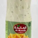 Al-maeda White Sauce With Cucumbers 500ml - المائدة صلصة كريم مع الخيار